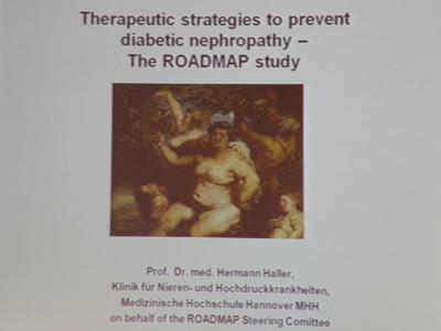 [ESH2010]预防糖尿病肾病的治疗策略（ROADMAP研究）          